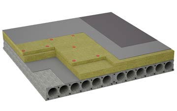 considerations of Golftyn flat roofing insulation